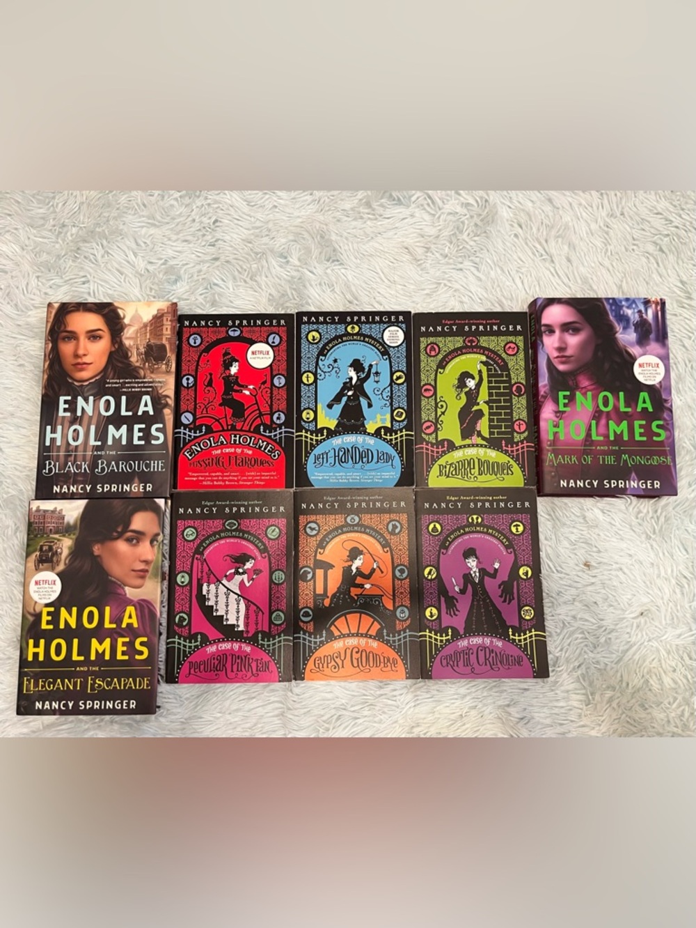Entire Enola Holmes Book Series